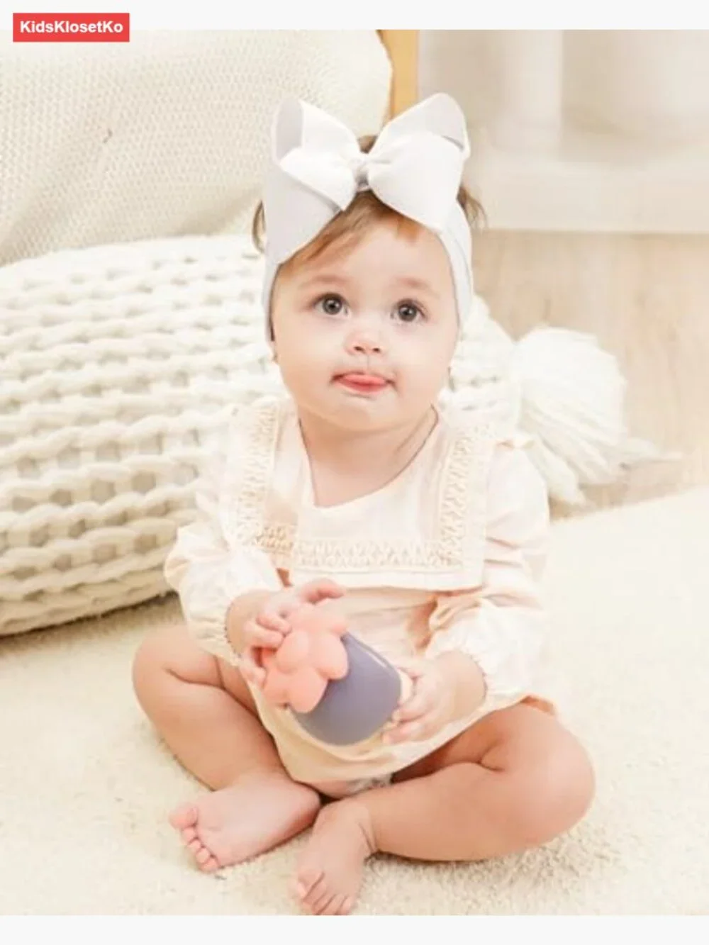 20 Pack Baby Girl Hair Bows Nylon Stretch Headbands Set Infant Toddler Newborn
